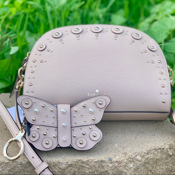 Kate Spade Butterfly Card Case Key Chain Wallet - Picture 6 of 6